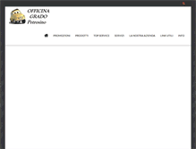 Tablet Screenshot of officinagrado.it